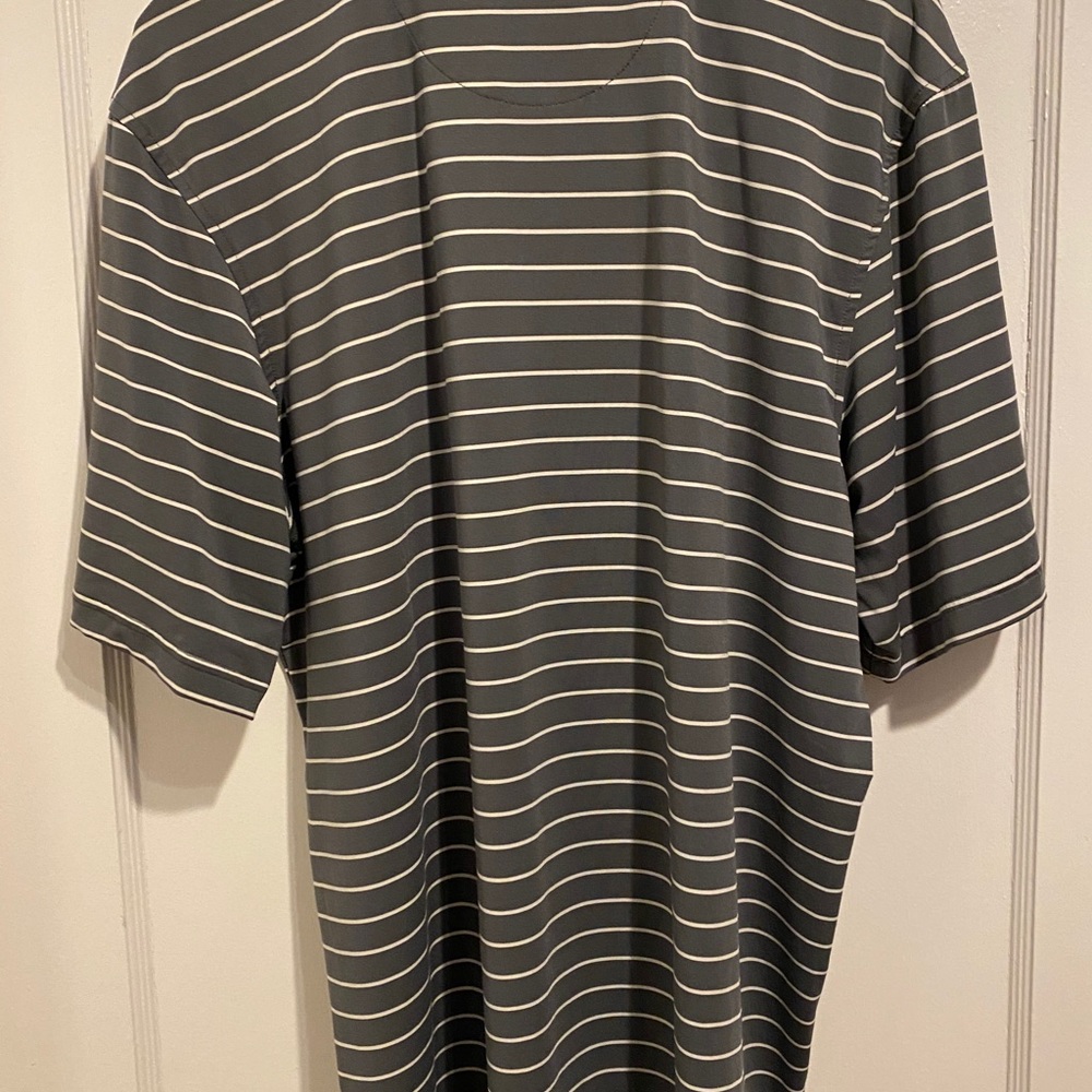 Straight Down Performance Golf Shirt/ Euc/ Large - image 5